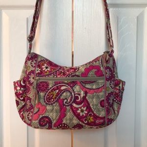 Pink and Gray Vera Bradley purse